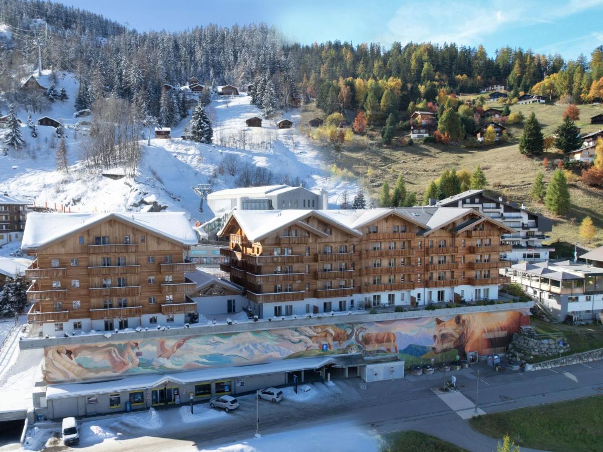Apartment T-Resort La Tzoumaz 4P8 Vue Vallee By Interhome Eksteriør bilde