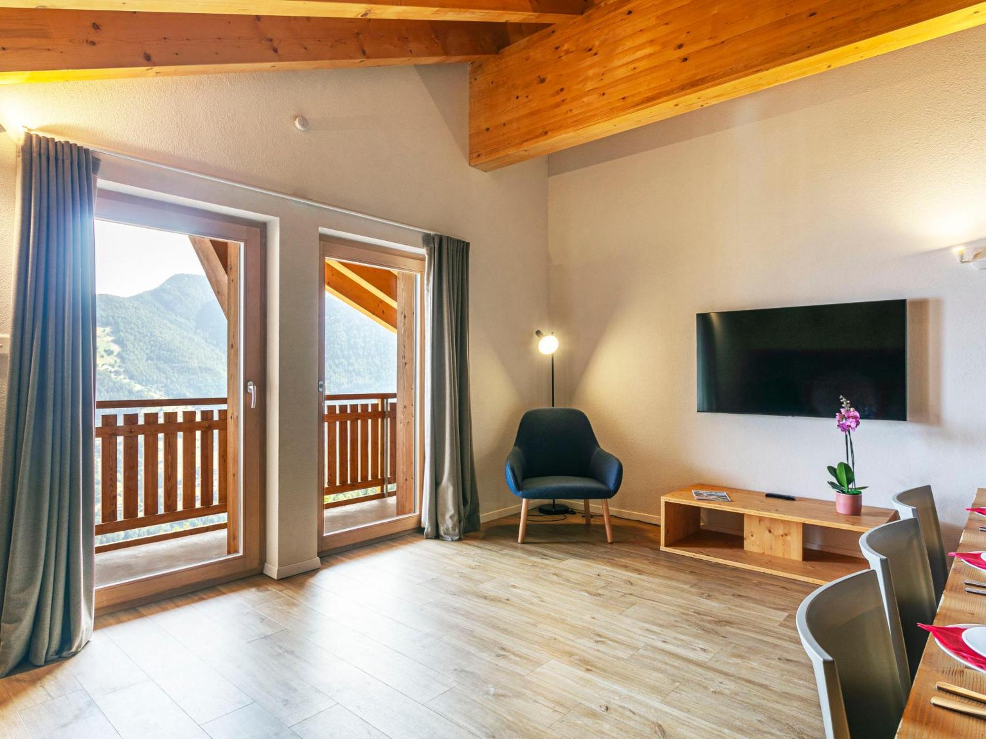 Apartment T-Resort La Tzoumaz 4P8 Vue Vallee By Interhome Eksteriør bilde