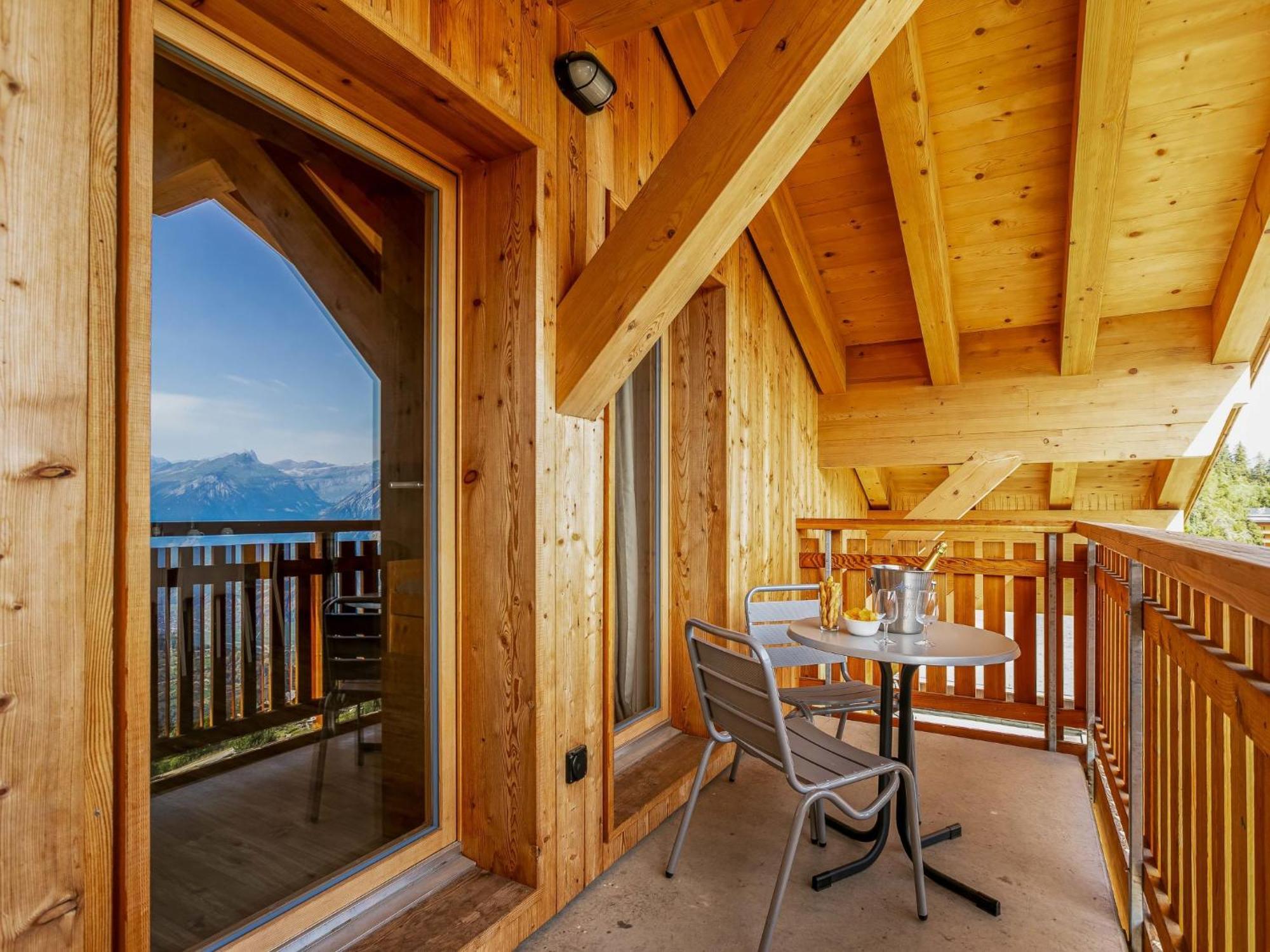 Apartment T-Resort La Tzoumaz 4P8 Vue Vallee By Interhome Eksteriør bilde