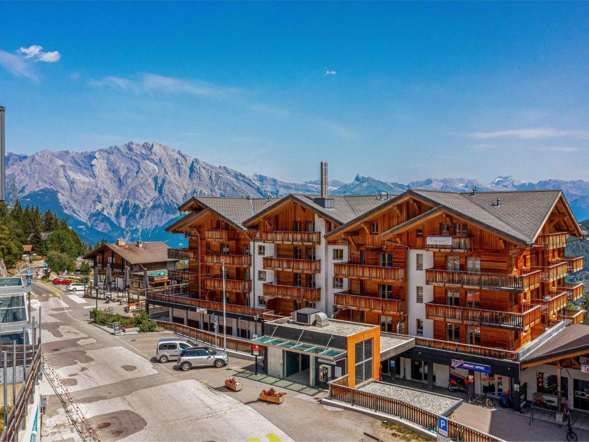 Apartment T-Resort La Tzoumaz 4P8 Vue Vallee By Interhome Eksteriør bilde