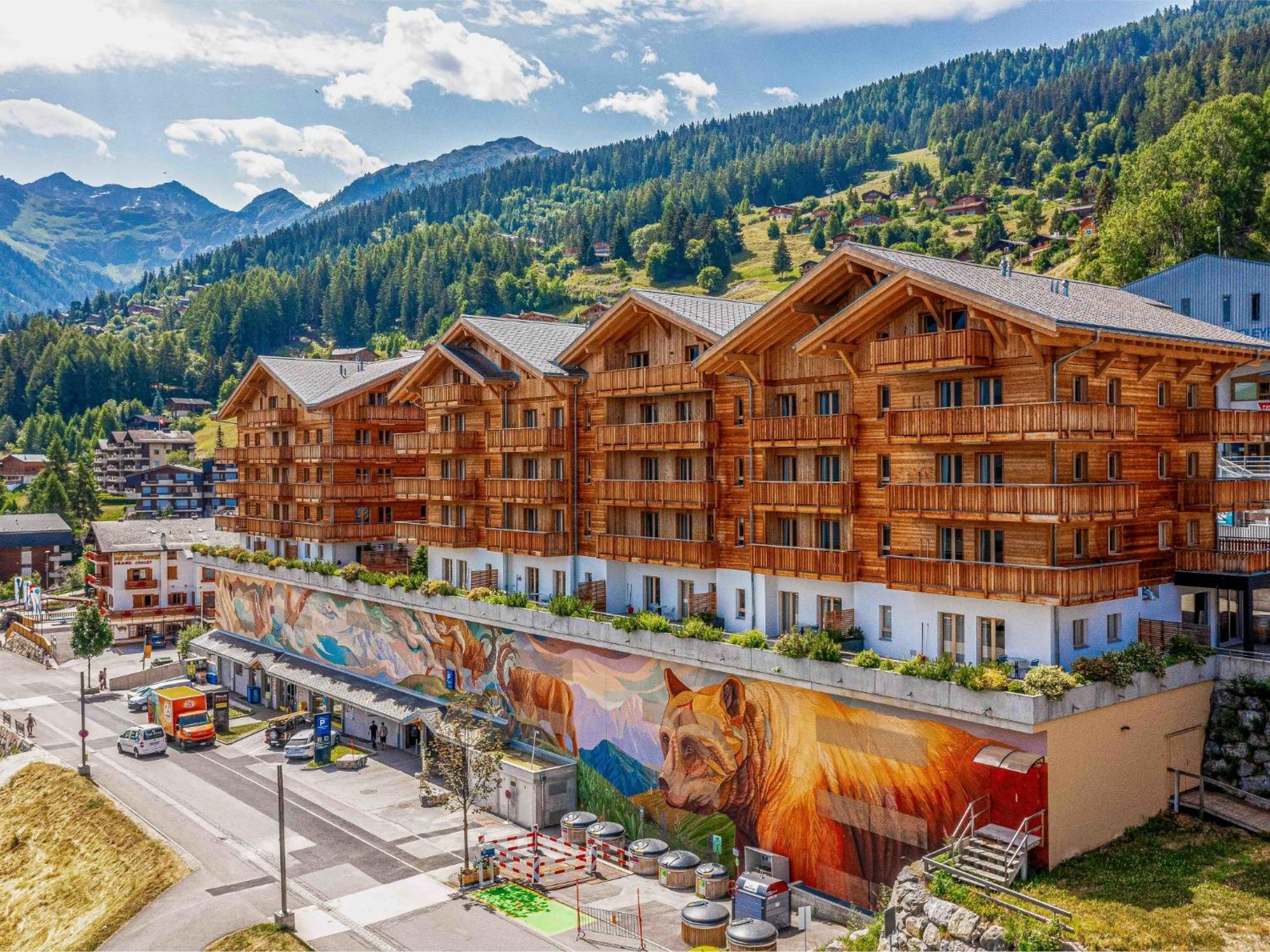 Apartment T-Resort La Tzoumaz 4P8 Vue Vallee By Interhome Eksteriør bilde