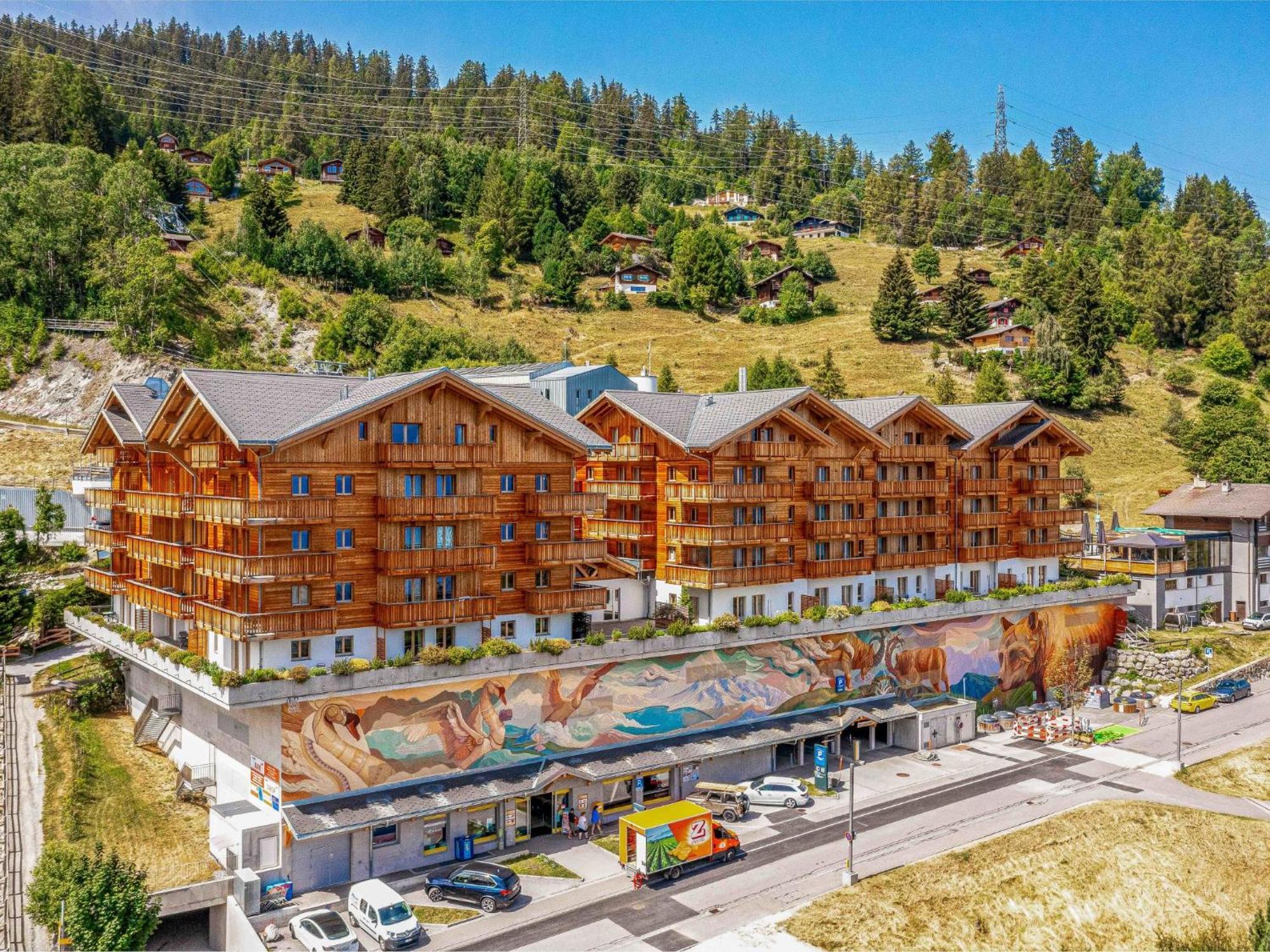 Apartment T-Resort La Tzoumaz 4P8 Vue Vallee By Interhome Eksteriør bilde